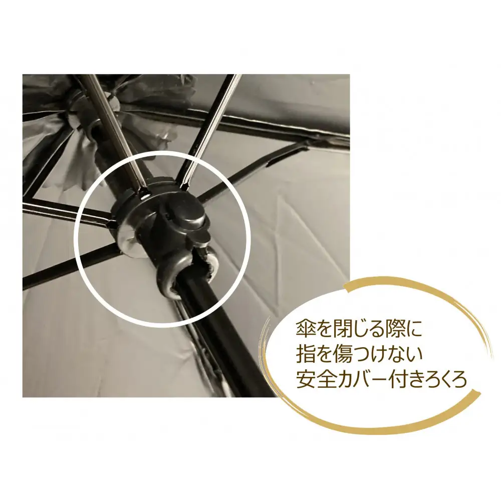［ふるさと納税］anon 晴雨兼用傘 根来塗り 桜 黒コーティング加工 紀州漆器アンブレラ 和柄 日傘 100％UVカット UPF50+ 折りたたみ傘 ギフト箱入り