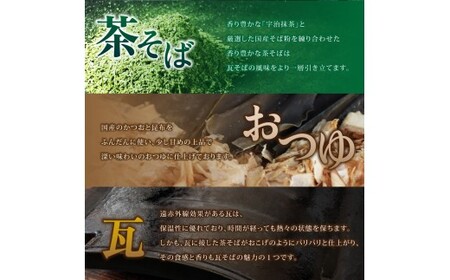 冷凍瓦そば　5個　／ はしもと商店 瓦そば ねり天 抹茶 麺 麺類 冷凍 蕎麦 そば 奈良県 葛城市【hsmt005】