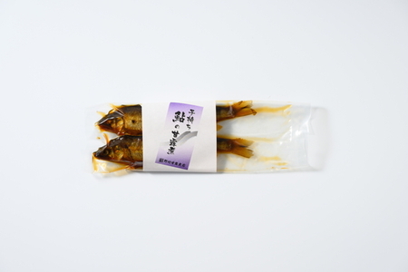 子持ち鮎の甘露煮 4尾 ～味一筋真心こめて～ | 鮎の甘露煮 鮎 アユ あゆ かんろに カンロニ 甘い ご飯のお供 贈答 ギフト 茨城県 古河市 _BC13