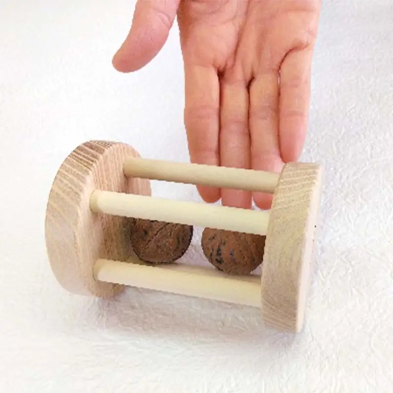 【ＫＥＭ】クルミコロコロL HOKKAIDO WOOD 木製 おもちゃ オモチャ 自然 子供 子ども こども プレゼント F6S-710