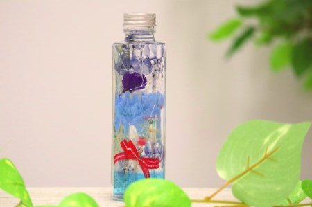ハーバリウム カーネーション（青）プリザーブドフラワー ハーバリウム カーネーション ギフト 贈り物 