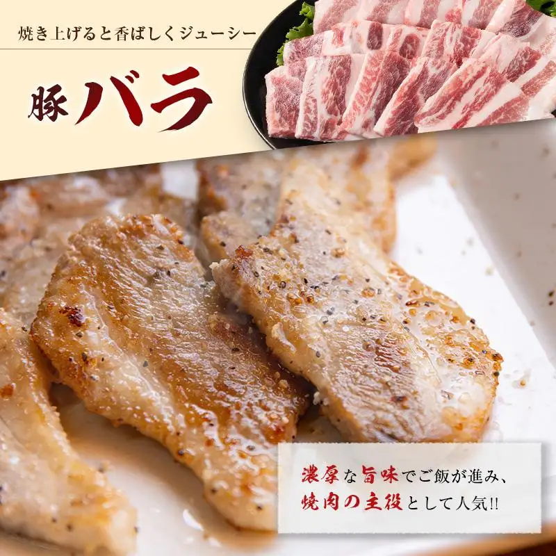 産地直送 宮崎県産 ひなた宮崎 ホエー豚 焼肉 バラエティ セット 合計2.7kg（300g×9パック） 国産 豚肉 焼き肉 食べ比べ
