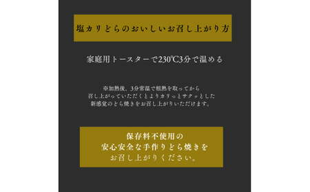 日本初のカリっと新食感の塩バターどら焼き6個セット