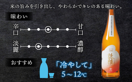 【数量限定】「詠種 / うたたね」 火入れ瓶囲い 720mL [A-008009]