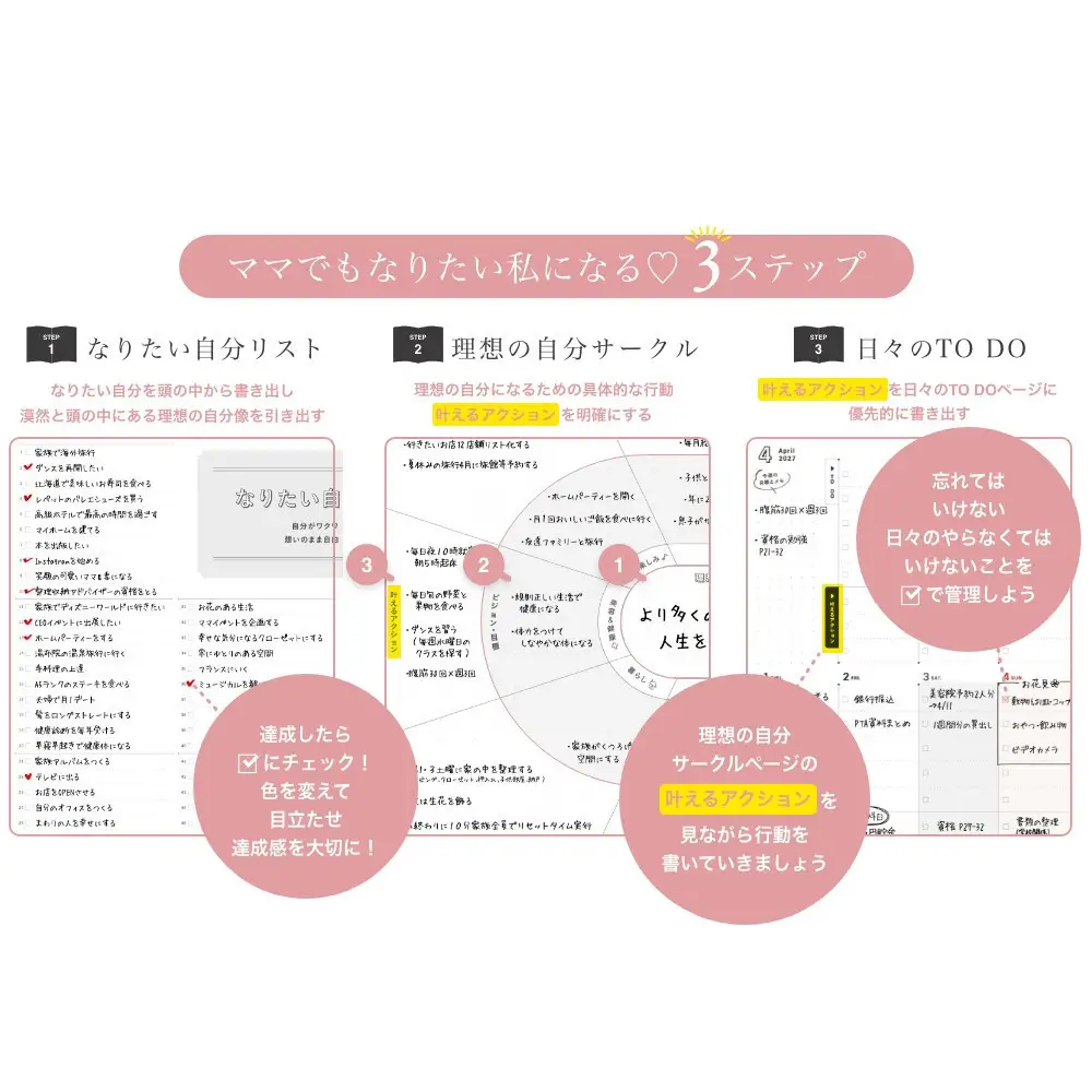 Y-Style ワーキングマザーの手帳2027【パールホワイト】