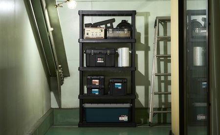 プラスチックラック5段 PLR-9145 オープンラック 