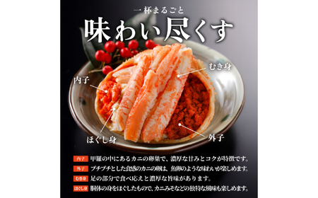  甲羅盛り かに セコガニの甲羅盛 鳥取から直送！ 15個入り_T2600596