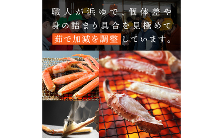  鳥取産 特撰 紅ズワイガニ【釜茹で】1kg 2～3杯_T2600597