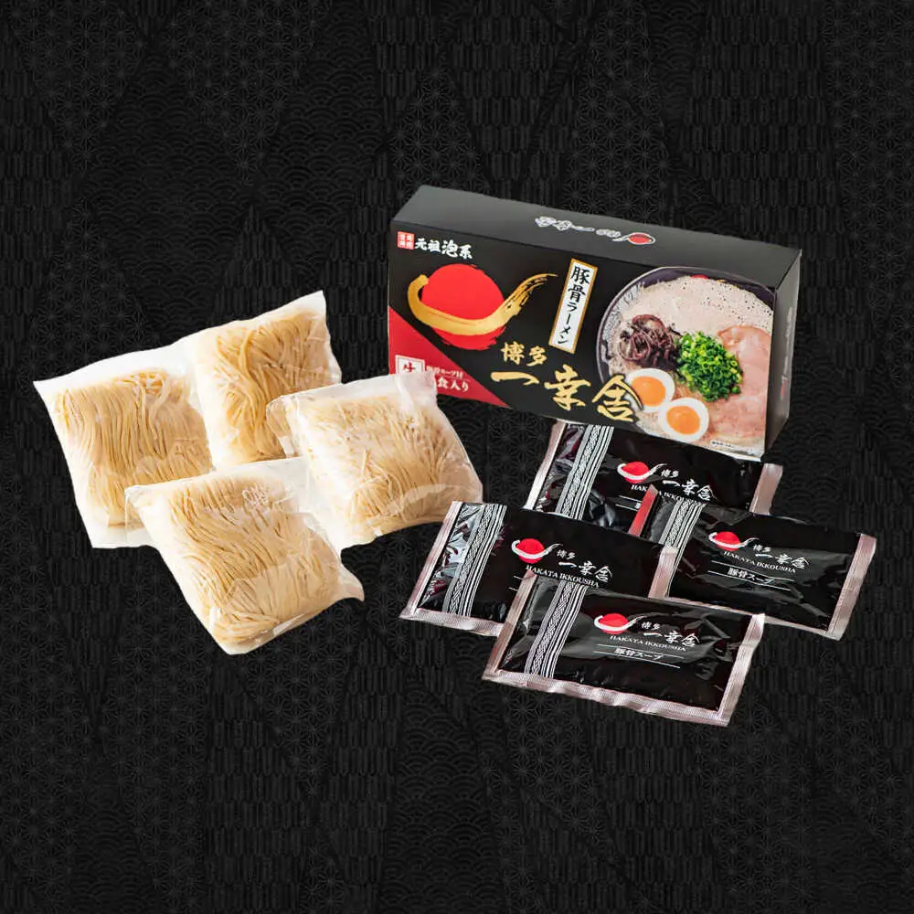 【2026年5月以降順次発送】博多一幸舎 豚骨ラーメン1箱（4食入り） 【慶史株式会社】豚骨 とんこつ 博多 [ABEU002]