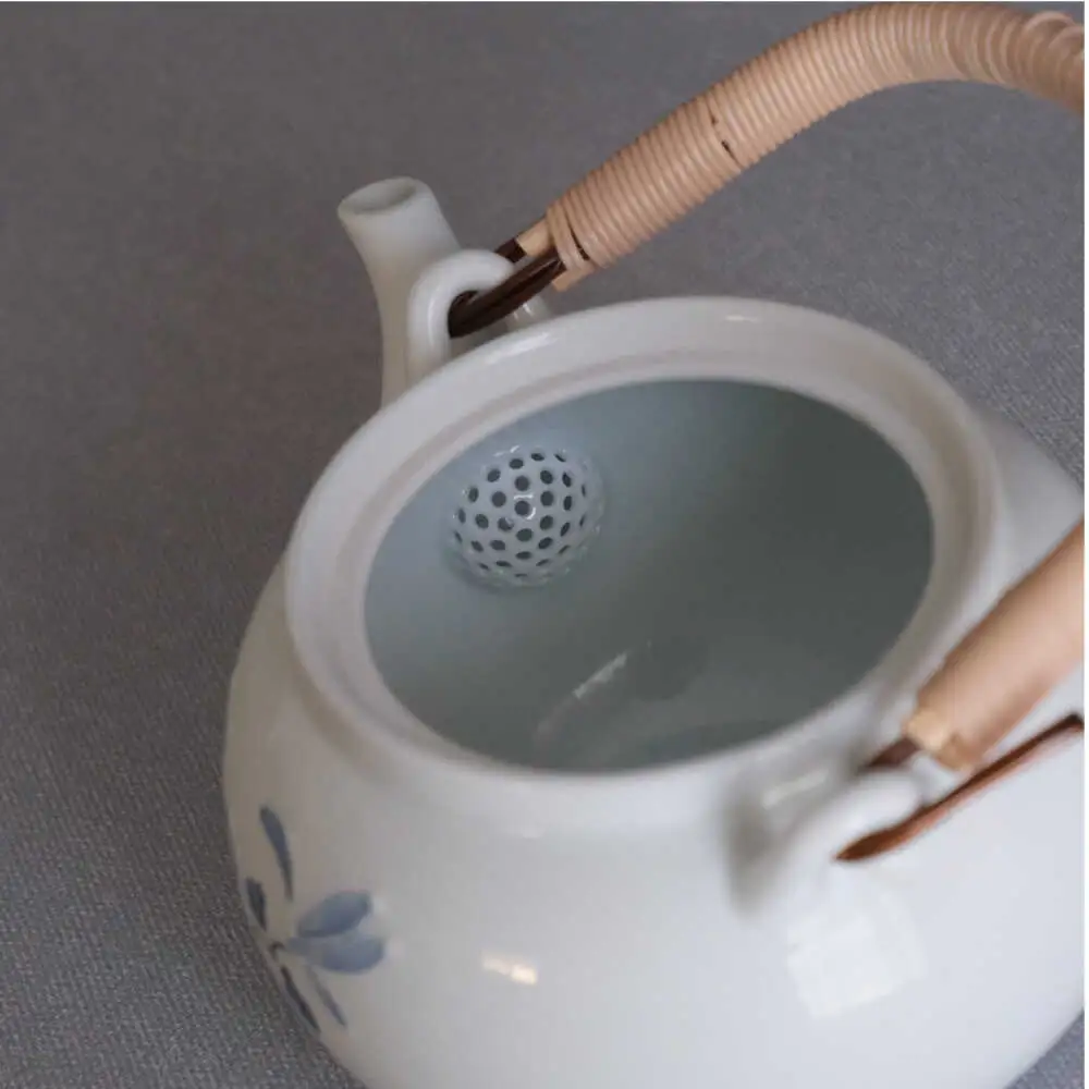 【波佐見焼】辻が花 蓋付茶器揃 湯呑み 茶器 食器【西海陶器】[OA490]