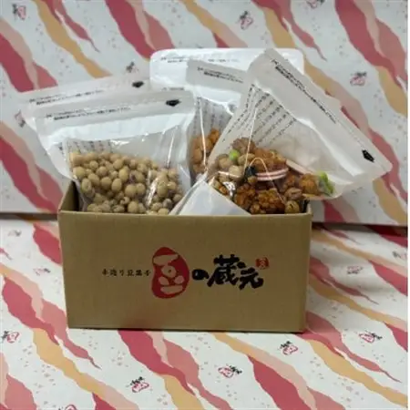 豆の蔵元人気の「紫四季部」大袋280g×3パックと「塩珍」大袋360g×2パックの詰合せ【1646613】