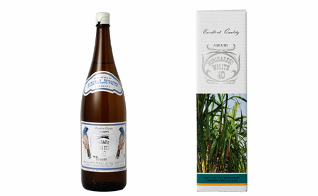 徳之島 高岡醸造 ラム酒 ルリカケスホワイト  1800ml×2本 40度 瓶 計3.6L 酒 炭酸割り ロック
