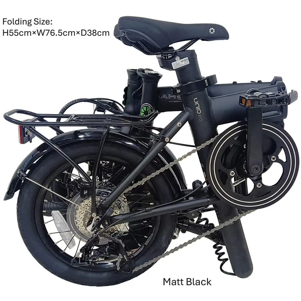 DAHON Unio e16 Taupe Gray 送料無料 全国配送離島含│自転車 完成品 組み立て不要 電動アシスト折りたたみ自転車 武田産業