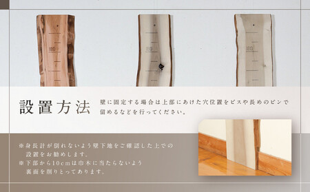 【nokutare】木の 身長計 | インテリア  身長計  CB040-CP01   FN-Limited-VO