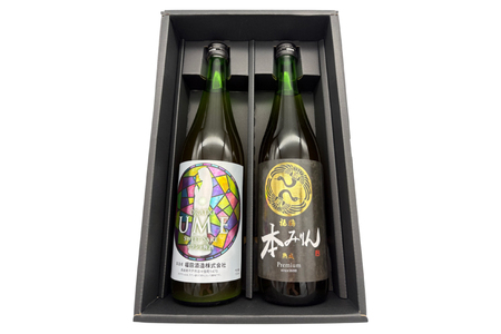 酒 調味料 福鶴 本みりん ＆ ORATIO 梅酒 720ml 各1本