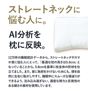 枕 ストレートネックに悩む人向け枕 THE PILLOW Preset 03 まくら株式会社