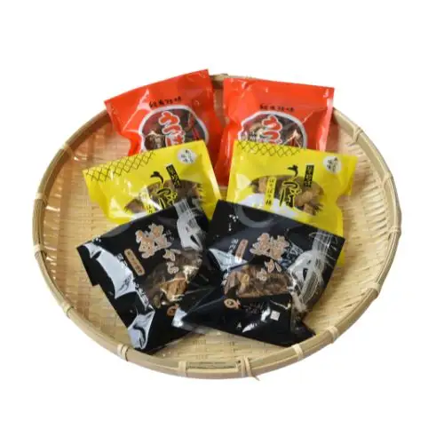 マルサのおつまみセット　3種類×2袋セット / ウツボ 鱧 はも ハモ おつまみ 佃煮 塩味 しお 健康食 酒のあて カルシウム お取り寄せ 和歌山県 田辺市【rus007】