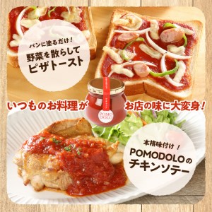 POMODOLO八ヶ岳トマトケチャップ 6本セット [h042]
