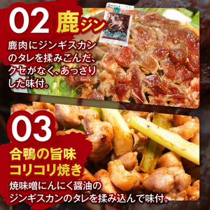 【人気のジビエ】猪鹿鳥セット ジビエ 信州 猪 猪肉 馬 鹿 ジビエの聖地 遠山ジンギス 長野県 南信州 天龍村