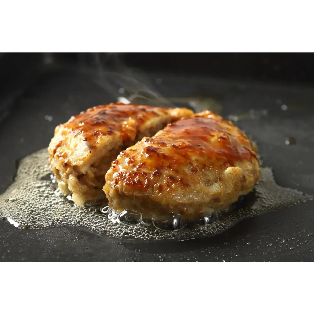 【岡山県産桃太郎ポーク使用】黒毛和牛ハンバーグ 130g×5袋