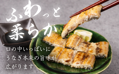 国産うなぎ 白焼き 2尾 計200g 中 うなぎ