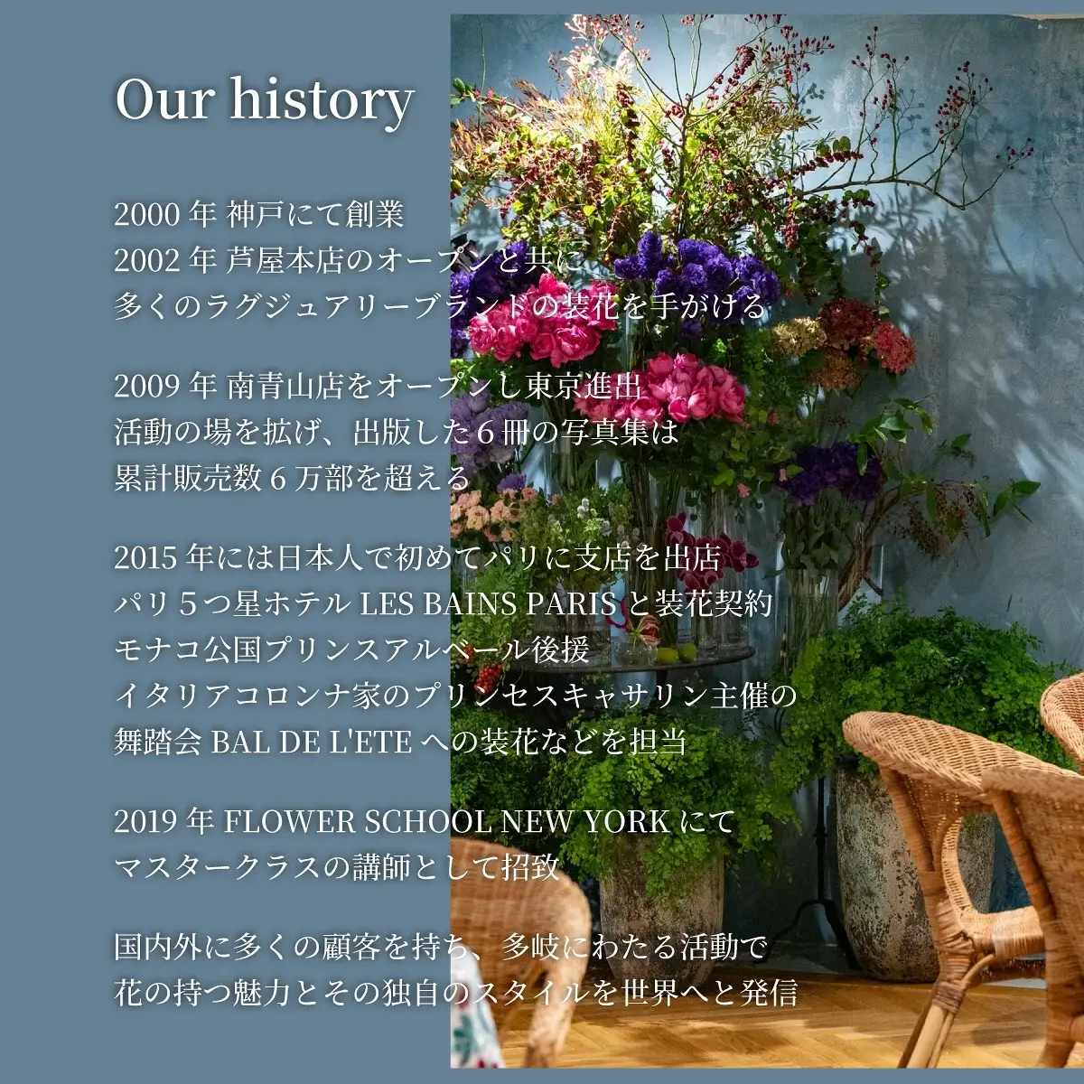  アイロニー フラワーフォトブック