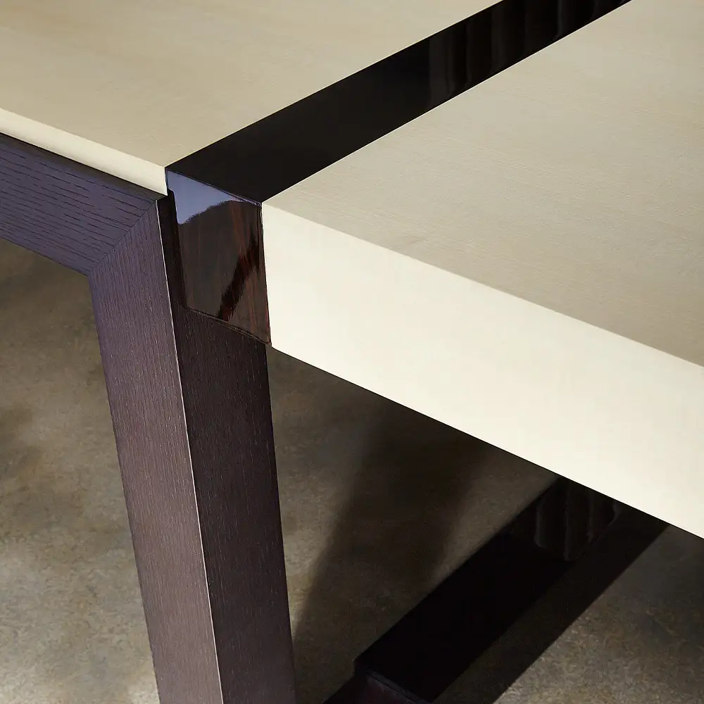 Puzzle Dining Table ／ 家具 パズル ダイニングテーブル オリジナル家具 ブランド MATSUOKA マツオカ 松岡家具製造 高級感 上質 エレガント ラグジュアリー ワンランクアップ 洗練 ディテール 広島県 No.1147