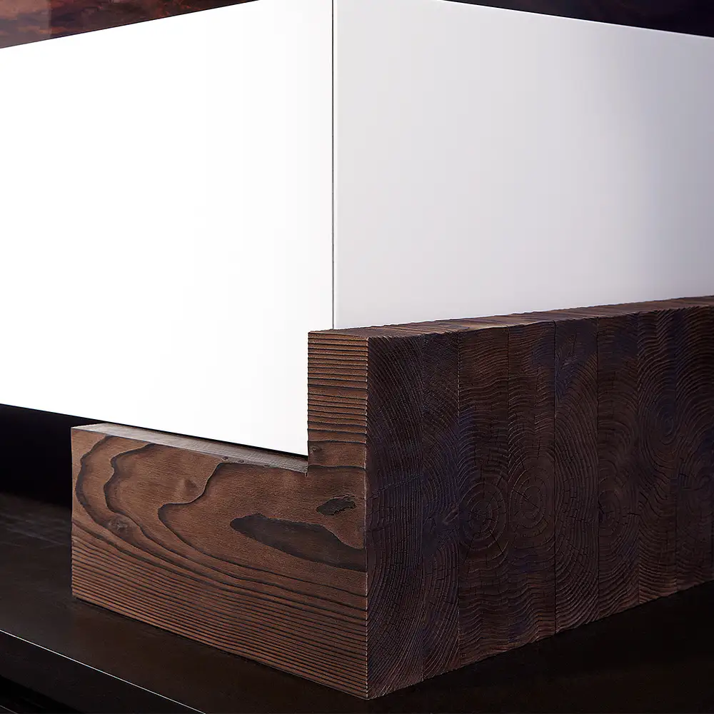 Puzzle Block Cabinet ／ 家具 パズルブロック キャビネット オリジナル家具 ブランド MATSUOKA マツオカ 松岡家具製造 高級感 上質 エレガント ラグジュアリー ワンランクアップ 洗練 ディテール 広島県 No.1154
