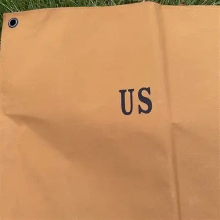 ALBERTON　米軍防水帆布のグランドシート　キャメル【1682757】