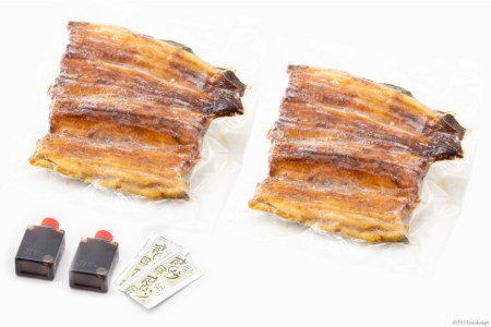 国産 うなぎ 蒲焼 関東風 2尾 計 約260g