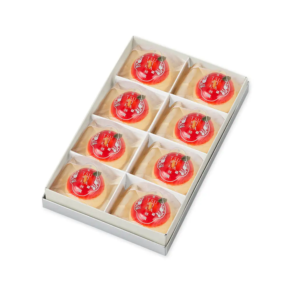 【鼓月】摘み果 林檎 8個入｜京都 和菓子 有名店 人気セット 和菓子