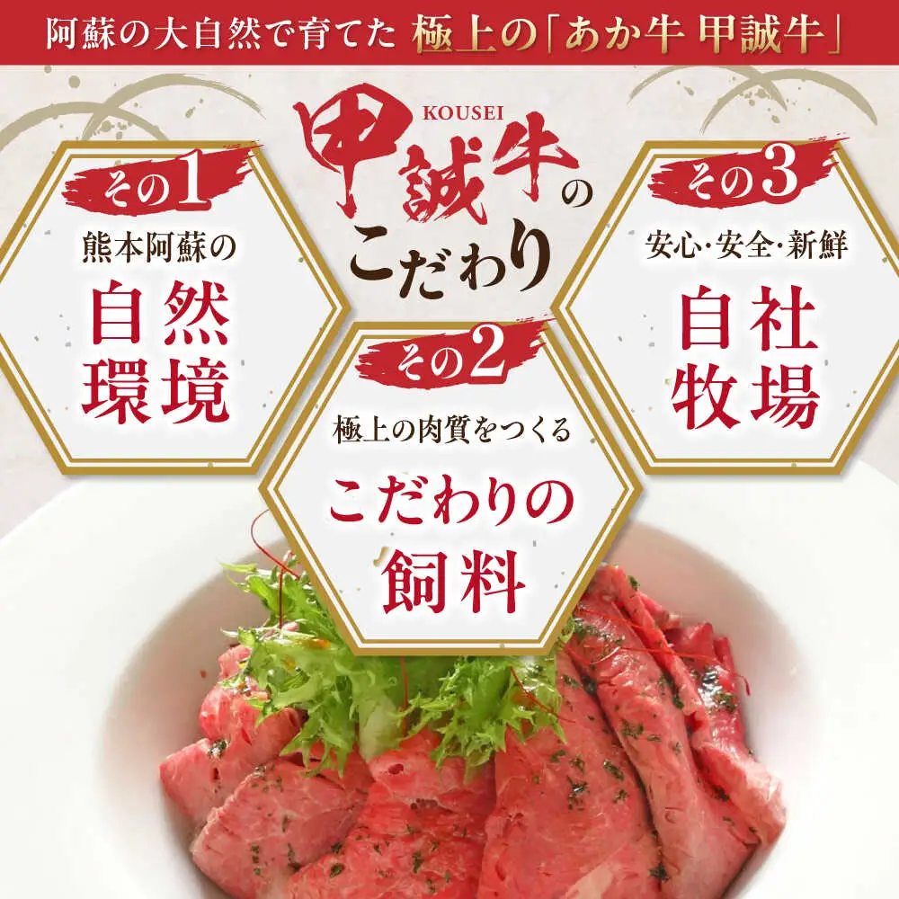 【全12回定期便】熊本和牛 あか牛 ローストビーフ 約200g ローストビーフ[AYCQ088]