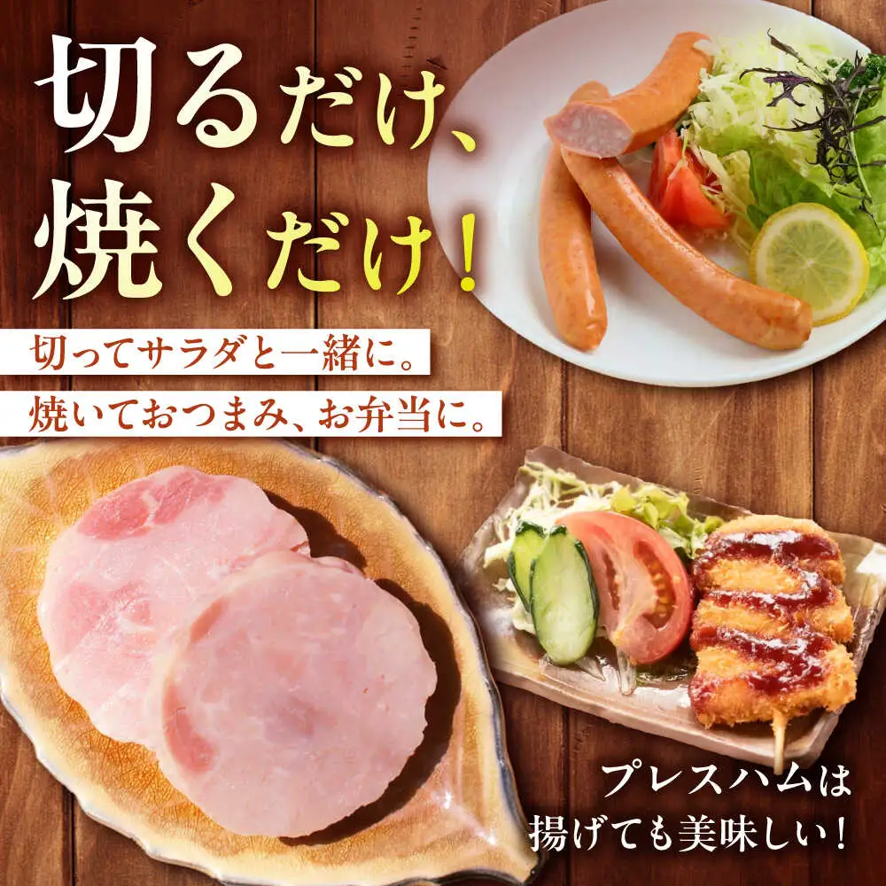【12回定期便】 美濃白川ハム 4種セット / 白川町農業開発[AWAH023]