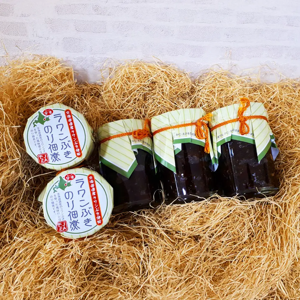 ラワンぶき海苔佃煮 130g×5個《足寄町》【NPO法人あしょろ観光協会】 [BEAE006]