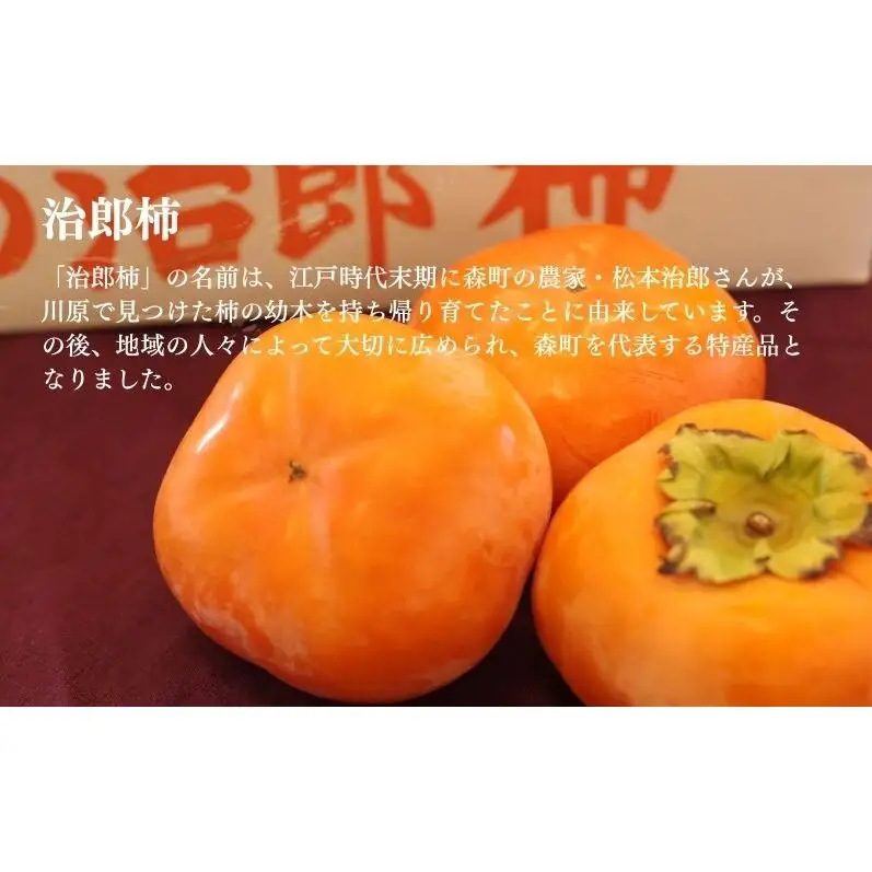 柿 治郎柿 15～20玉 徳用箱 フルーツ くだもの 柿