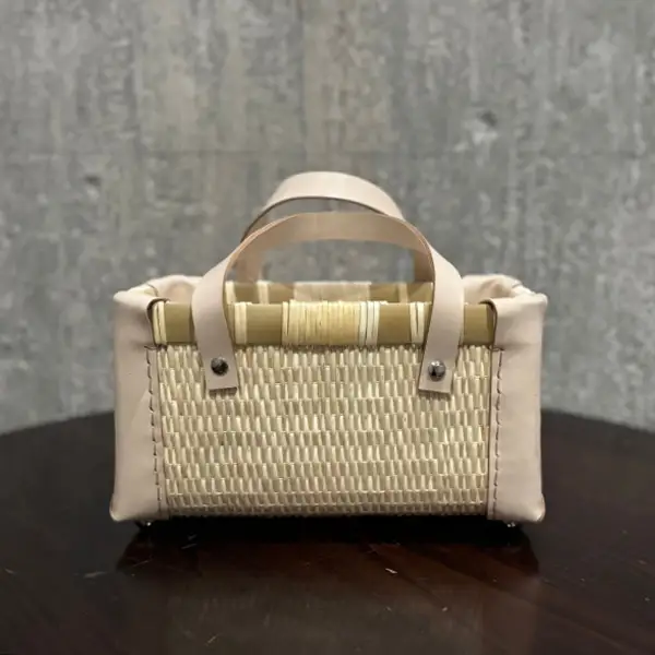 【伝統工芸品】KORI ANRI JAPAN「YANAGI no KAGOBAG」柳行李 / 豊岡杞柳細工 100年持つ収納 ハンドメイド 豊岡鞄の原点