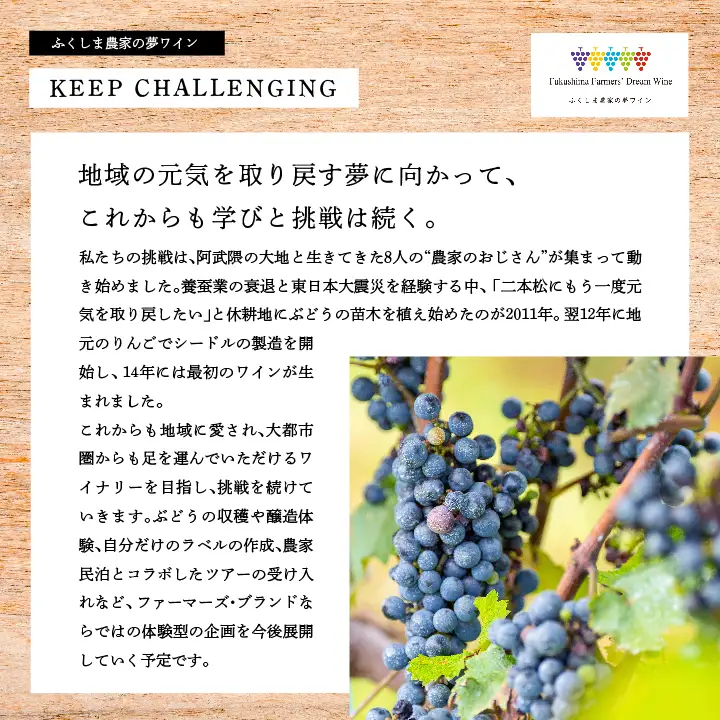 シードル-Chateau Romanshu YOI2024-500ml×1本【ふくしま農家の夢ワイン株式会社】
