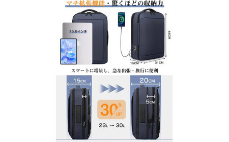 NEWTRIP2201　リュックサック　ネイビー　【11100-2034】