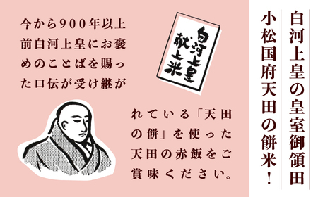 天田の赤飯パック 160ｇ×24個 ごはん 米 赤飯 021011