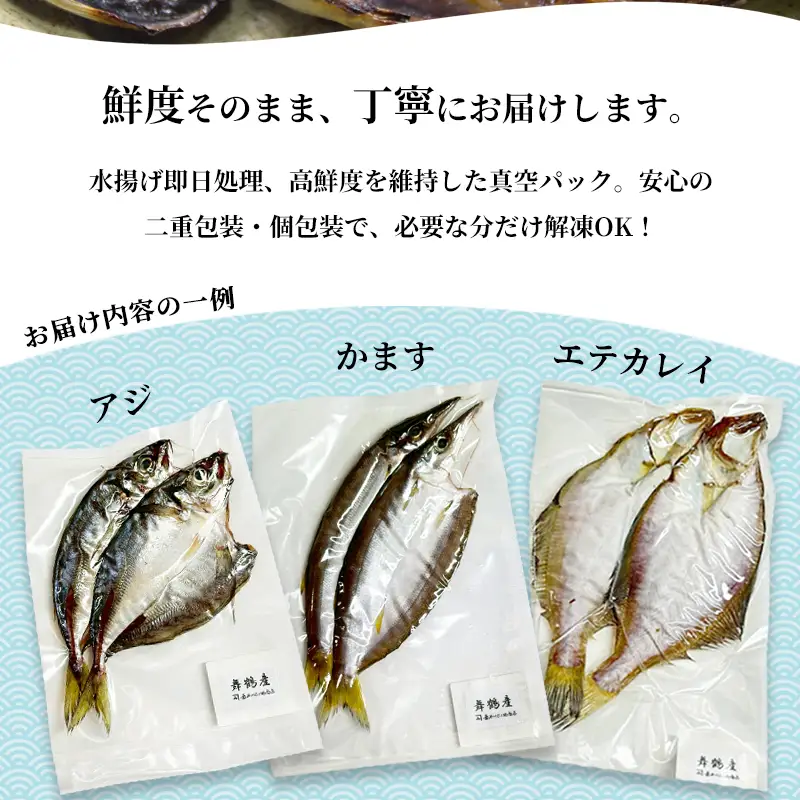 干物 セット4種～6種 旬の魚 干物 詰合せ 