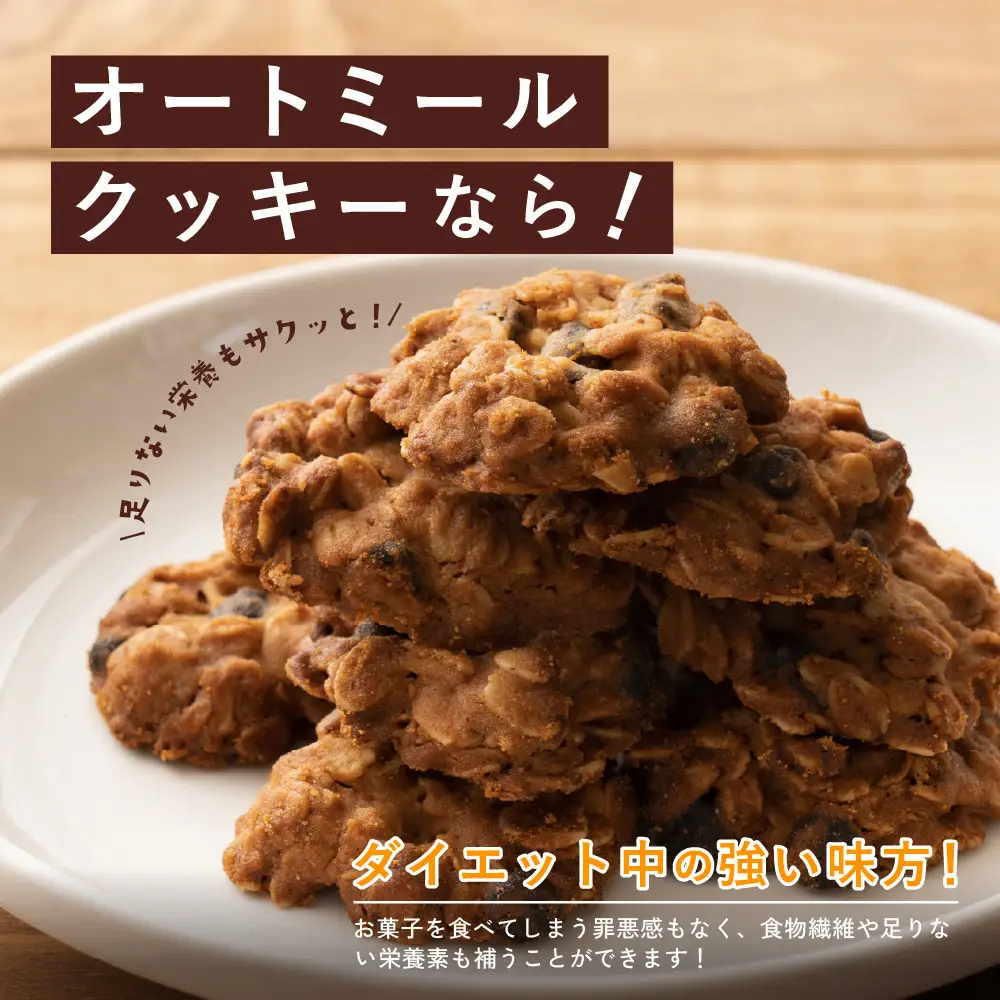 オートミールクッキー チョコチップ 600g(100g×6袋)