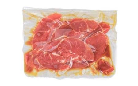 【3か月連続定期便】熊本県産 「阿蘇いろひつじ」 ジンギスカン 計500g （タレ漬け 300g ・ タレなし 200g） × 3回 （1500g） ／ 羊 羊肉 ひつじ ラム肉 ジンギスカン用 国産羊 国産 熊本県 冷凍