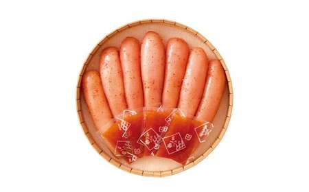 【やまや】 美味博多織 辛子明太子 350g ＆ たれ 40g たれ付き 明太子 明太 魚卵 めんたいこ 海鮮 海の幸 九州 福岡県 嘉麻市 冷蔵