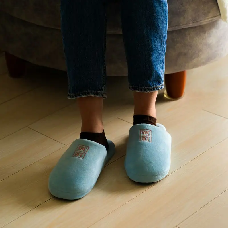 【DOD】fave room shoes（DH2-001-BL-L）