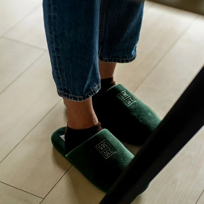 【DOD】fave room shoes（DH2-001-GR-L）