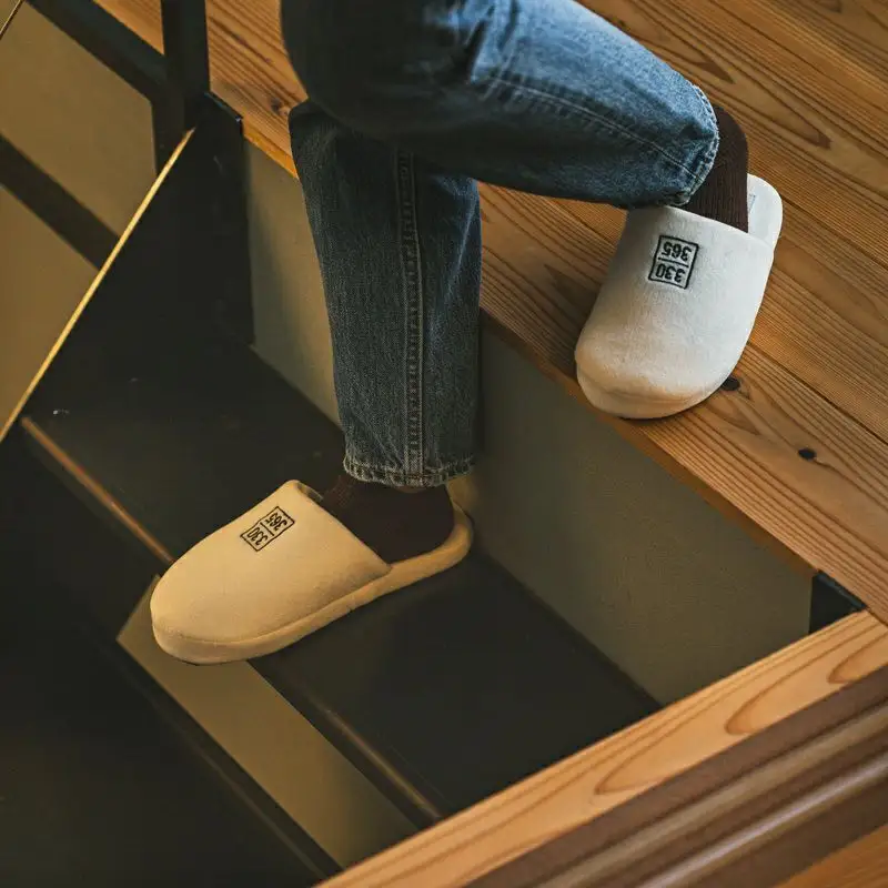 【DOD】fave room shoes（DH2-001-IV-L）