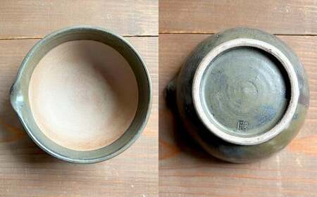 【黒】 お手入れカンタン！ 溝無しすり鉢 ／ すり鉢 溝なし ごま 摺り 陶器 調理器具 九州 福岡県 太宰府市
