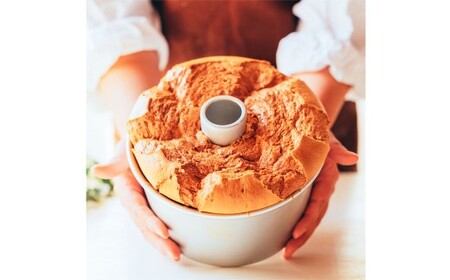 foafoaの 米粉 シフォンケーキ ミニホール 直径約13cm 1個（ 紅茶味 ） 小麦粉・乳製品不使用 スイーツ おやつ 静岡県 菊川市