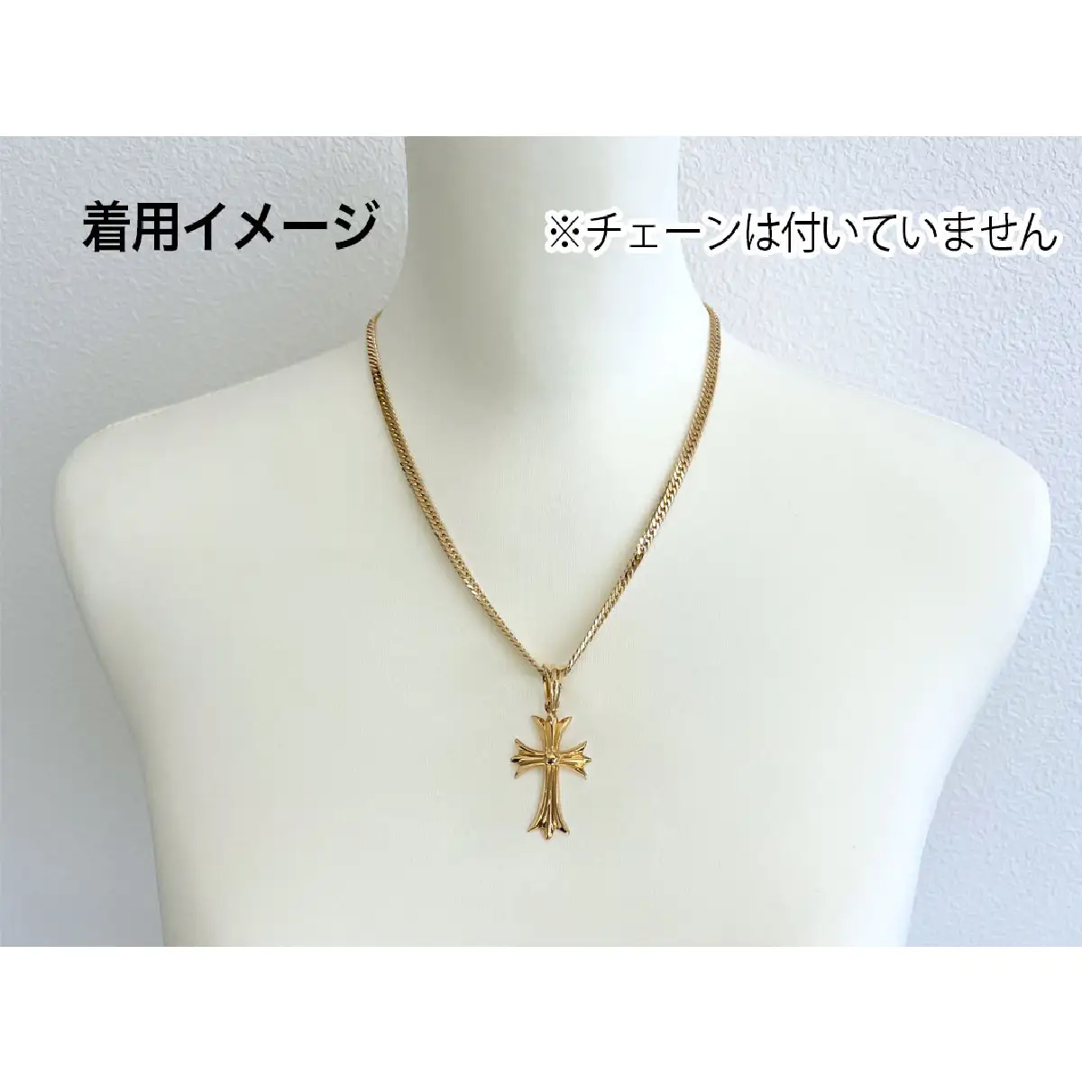 18金製(K18) クロスペンダント ALPER068