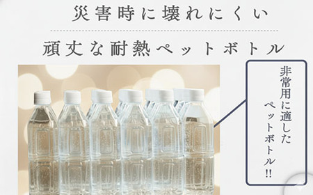 【ミネラルウォーター】 10年保存水 備蓄用 400ml 48本セット ミネラルウォーター